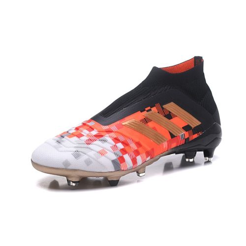 adidas fodboldstøvler til mænd Predator 18+ Telstar FG - Sort Orange_11.jpg